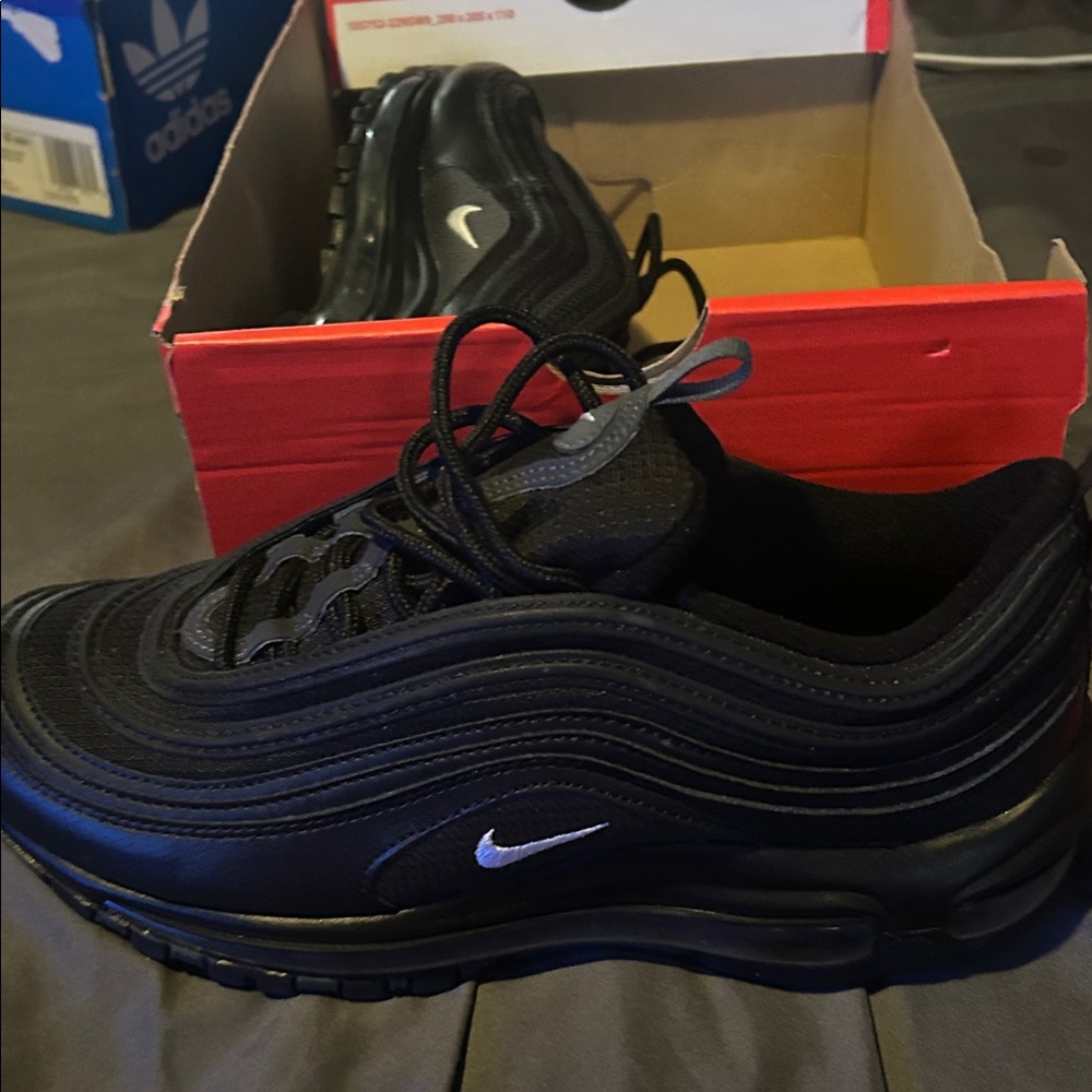 Nike Air Max Black with White Accents